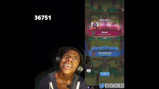 IShowSpeed Rages on Clash Royale and Starts Emoting 😂 bro is a government experiment
