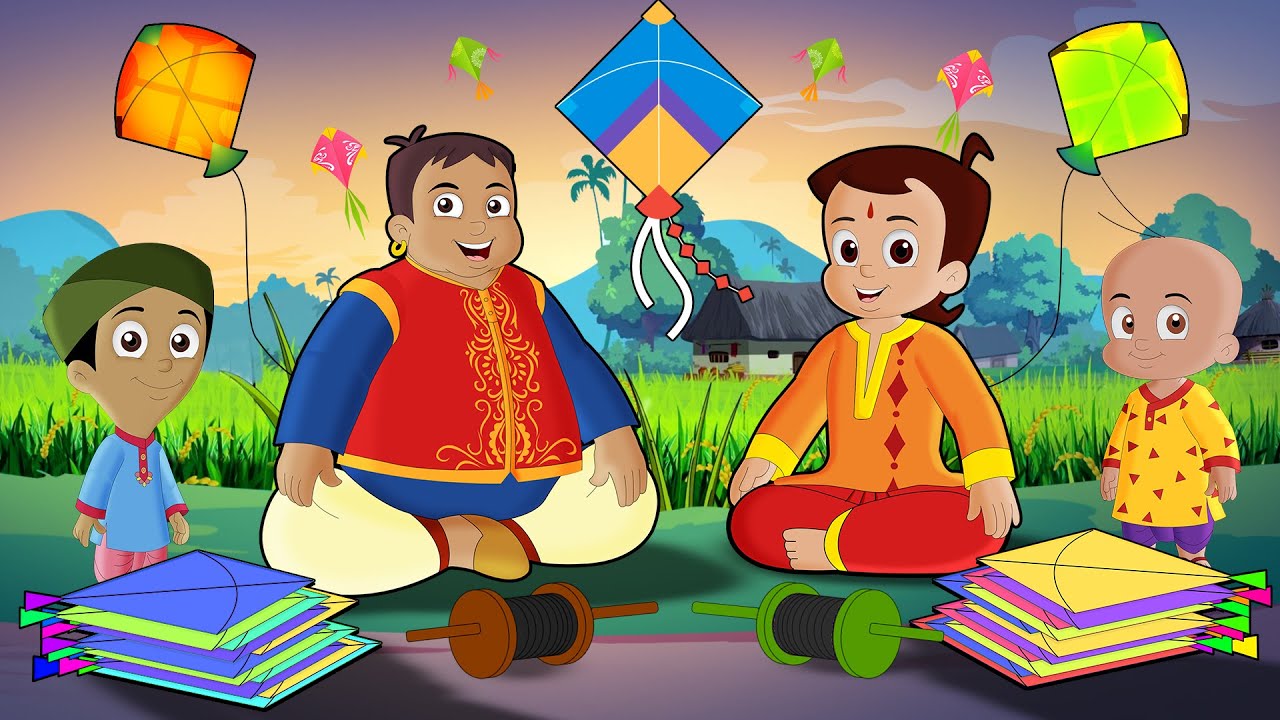 Chhota Bheem   Sankranti Celebrations in Dholakpur      Cartoons for Kids