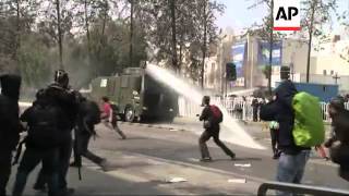University and high school students rally against educational reforms