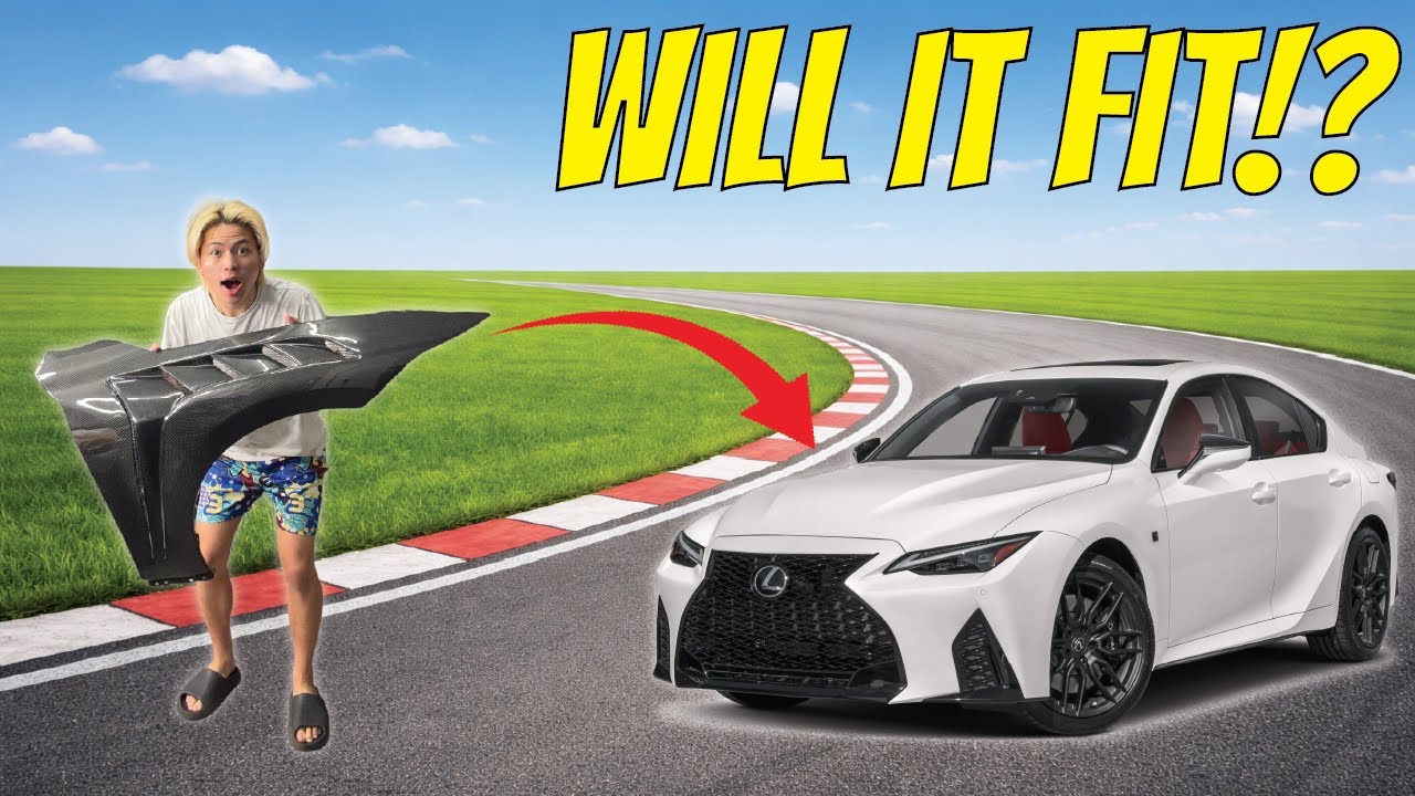 Подойдут ли крылья от IS350 на IS500?? (И ещё больше карбона!!)