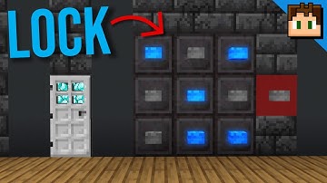 The BUTTON COMBINATION LOCK [Minecraft Bedrock 1.20]