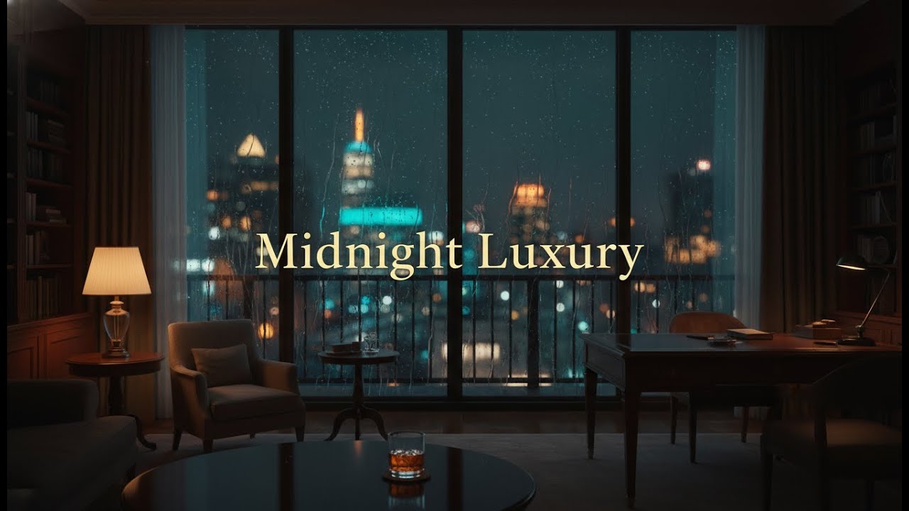 1940s Classic Jazz 🎻 Elegant City Night Ambience for Focus & Deep Sleep [Old Money Aesthetic]