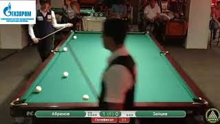 Бильярд  |  Абрамов  vs  Зайцев  [billiard planet tv]