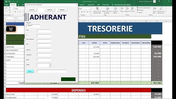 Excel VBA_Gestionnaire de trésorerie tontine