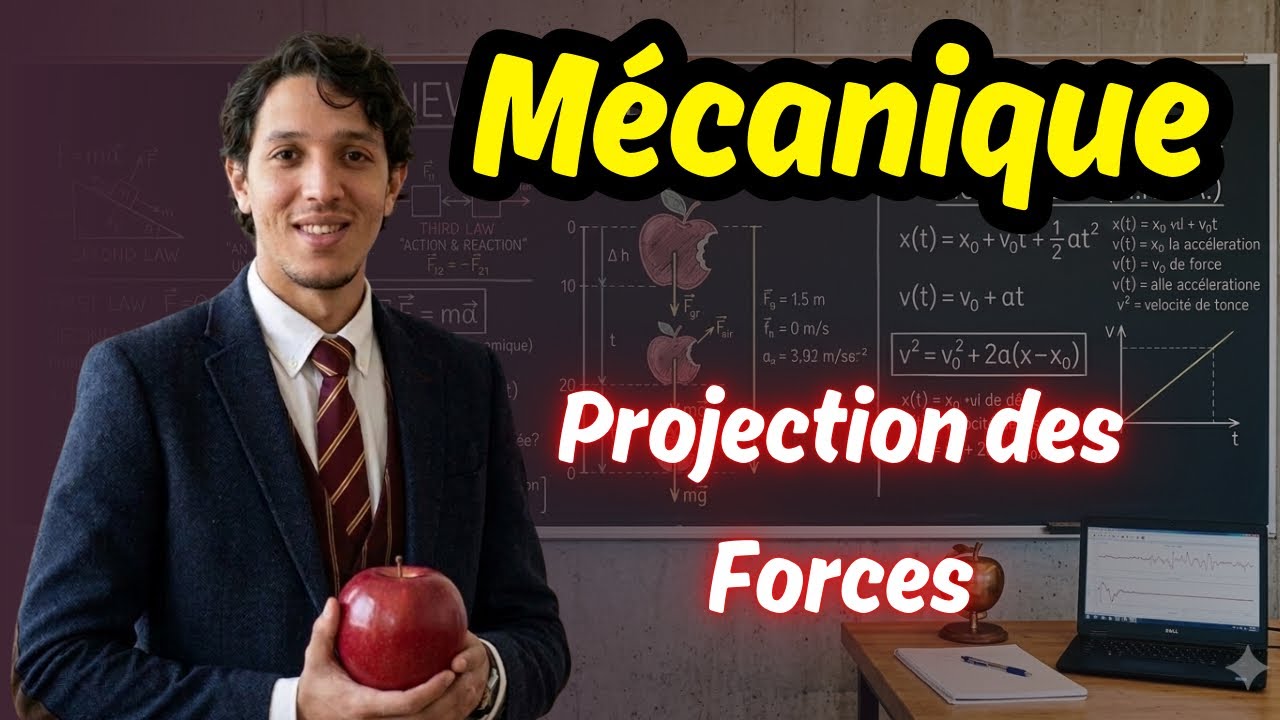 2Bac Mécanique : Projection des forces Rappel Laaseq