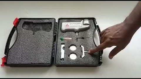 How to use Barcol Hardness Tester Model 934-1