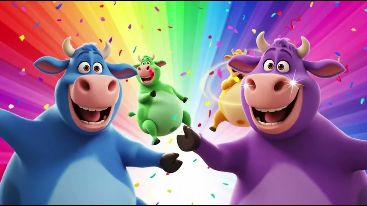 Old MacDonald’s Magic Moo Parade Song | Fun Farm Animal Parade | Nursery Rhymes