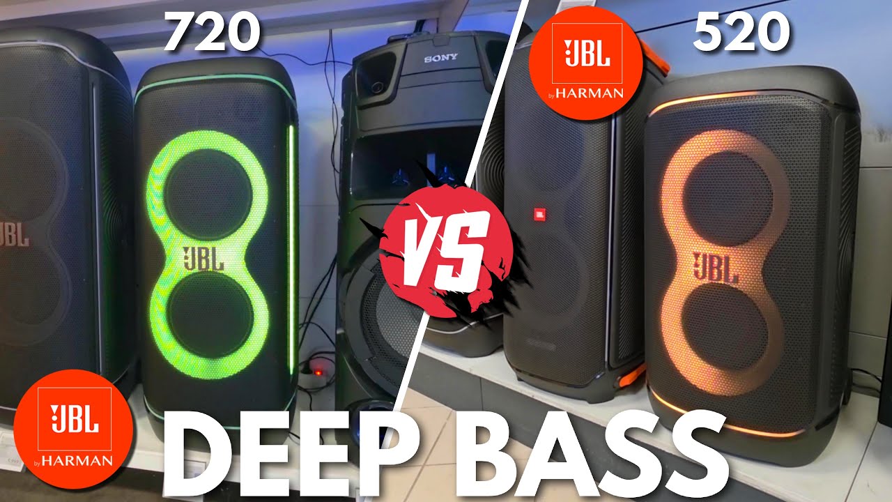 JBL Partybox 720 VS JBL Partybox 520 LATEST JBL SPEAKER - YouTube