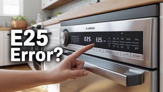 How to Fix E25 Error on Bosch Dishwasher Fast