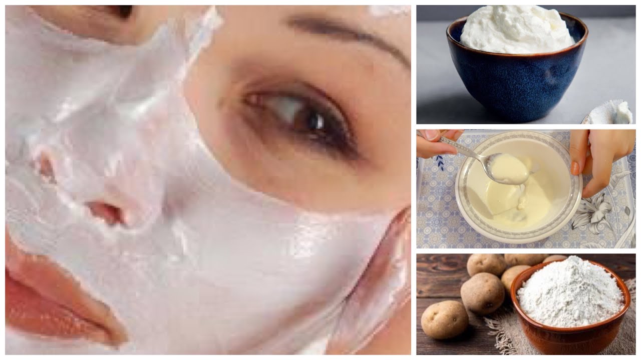 Cornflour for face whitening and open pores 100 natural glowing