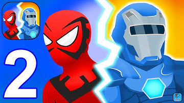 Hero Masters: Superhero Games - Gameplay Walkthrough Part 2 All Levels (iOS,Android Gameplay)