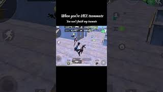 You can’t finish my teammate ☠️😹 #bgmi #pubg iphone #shorts