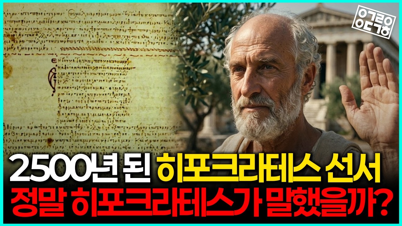 의학의 아버지라는 히포크라테스, 진짜 정체는 무엇일까?