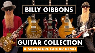 Billy Gibbons Guitar Collection and Signature Gibson Demo