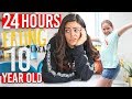 SWITCHING DIETS WITH MY 10 YEAR OLD SISTER FOR 24 HOURS!