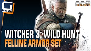 Witcher 3: The Wild Hunt - Feline Armor Set Diagrams Location (Cat School Gear)