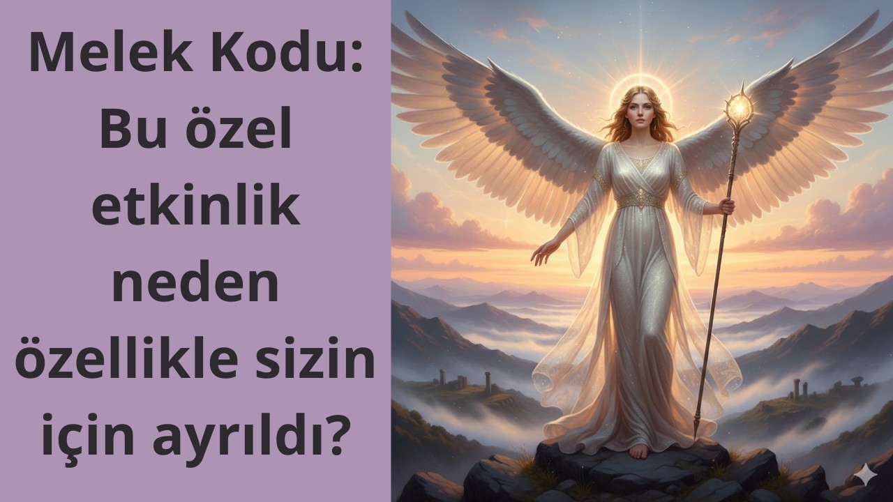 Meleklerin Kanunu: Bu özel etkinlik neden özellikle sizin için ayrıldı?
