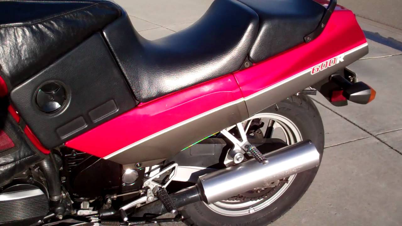 1988 Kawasaki 600r gpx600 - YouTube