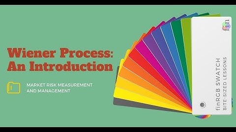 Standard Brownian Motion / Wiener Process: An Introduction