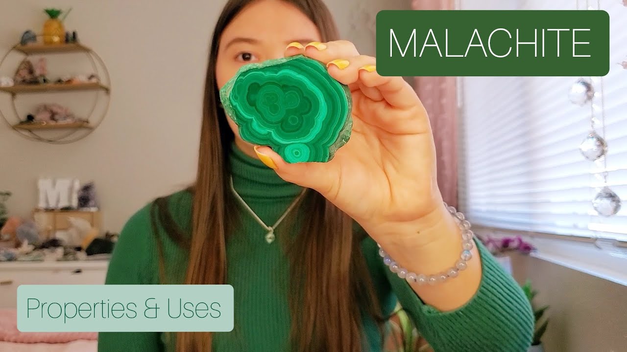 MALACHITE • HEALING PROPERTIES AND USES!