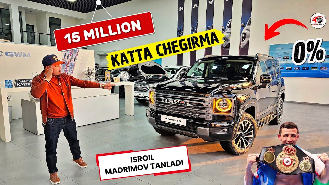 ВООЙДООД БУ АКЦИЯНИ ХЕЧКИМ КУТМАГАН ЭДИ..XAVAL AVTO SALON NARXLARI 2026..