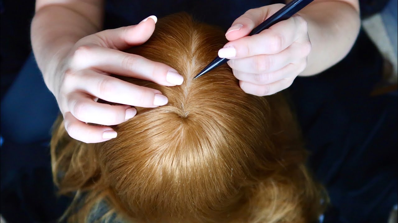 ASMR Scalp Check Scalp Treatment Soft Spoken YouTube
