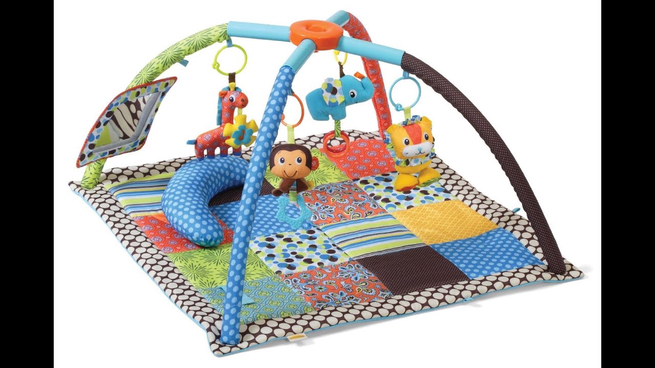 Review: Infantino Twist and Fold Activity Gym, Vintage Boy