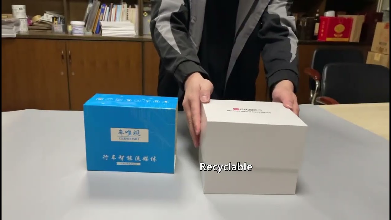Luxury Electronics Packaging | Rigid Box with Fitted Cardboard Insert
