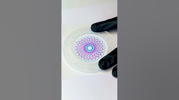 Do you like it? #spirograph #satisfying #spirographdesignpattern
