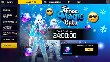 আবারও ম্যাজিক কিউব ফ্রিতে পাবে সবাই 💥🥳 Magic Cube Free Event | Free Fire New Event | FF New Event bd