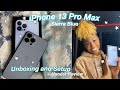 iPhone 13 Pro Max Unboxing + Setup | Sierra Blue