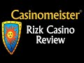 Rizk Casino Testbericht: Anmeldung & Einzahlung erklärt ...
