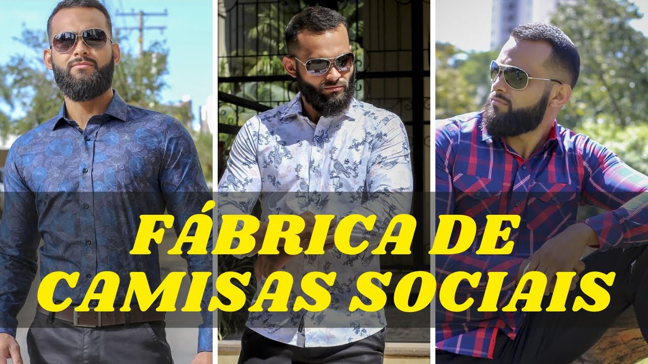 fabricas de camisas sociais masculinas