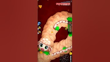 🔥🐍 Worms Zone Io little Big snake game video #shorts #snake #game #wormszone #saampwalagame #viral
