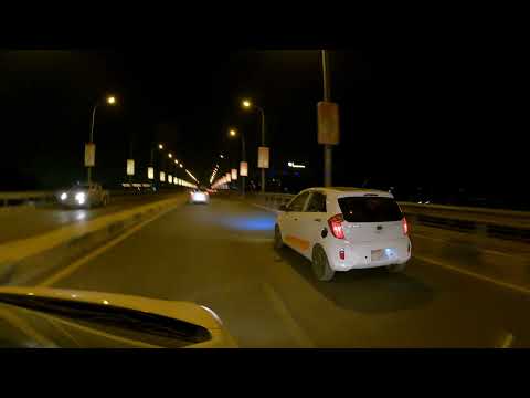 رحلة ليلية من الخرطوم إلى بحري السودان       