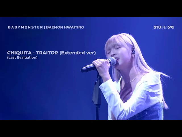 CHIQUITA (BABYMONSTER) - Traitor (Extended ver) Lyric Video class=