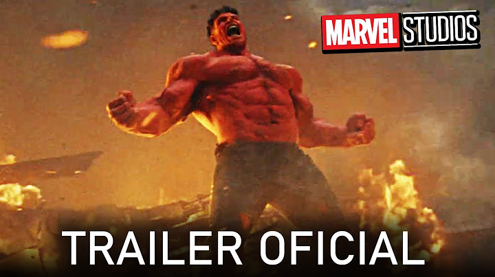 CENA HULK VERMELHO INSANO!! TRAILER OFICIAL CAPITÃO AMERICA 4 DUBLADO