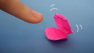 Ракушка капкан оригами • Простая ловушка для пальцев из бумаги без клея • Антистресс игрушка