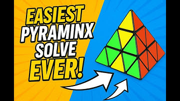 How to Solve a Pyraminx Easily | Step-by-Step for Beginners 🧩