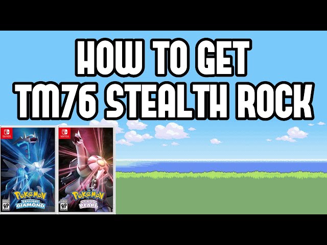 How To Get TM76 Stealth Rock in Pokémon Platinum - Guide Strats