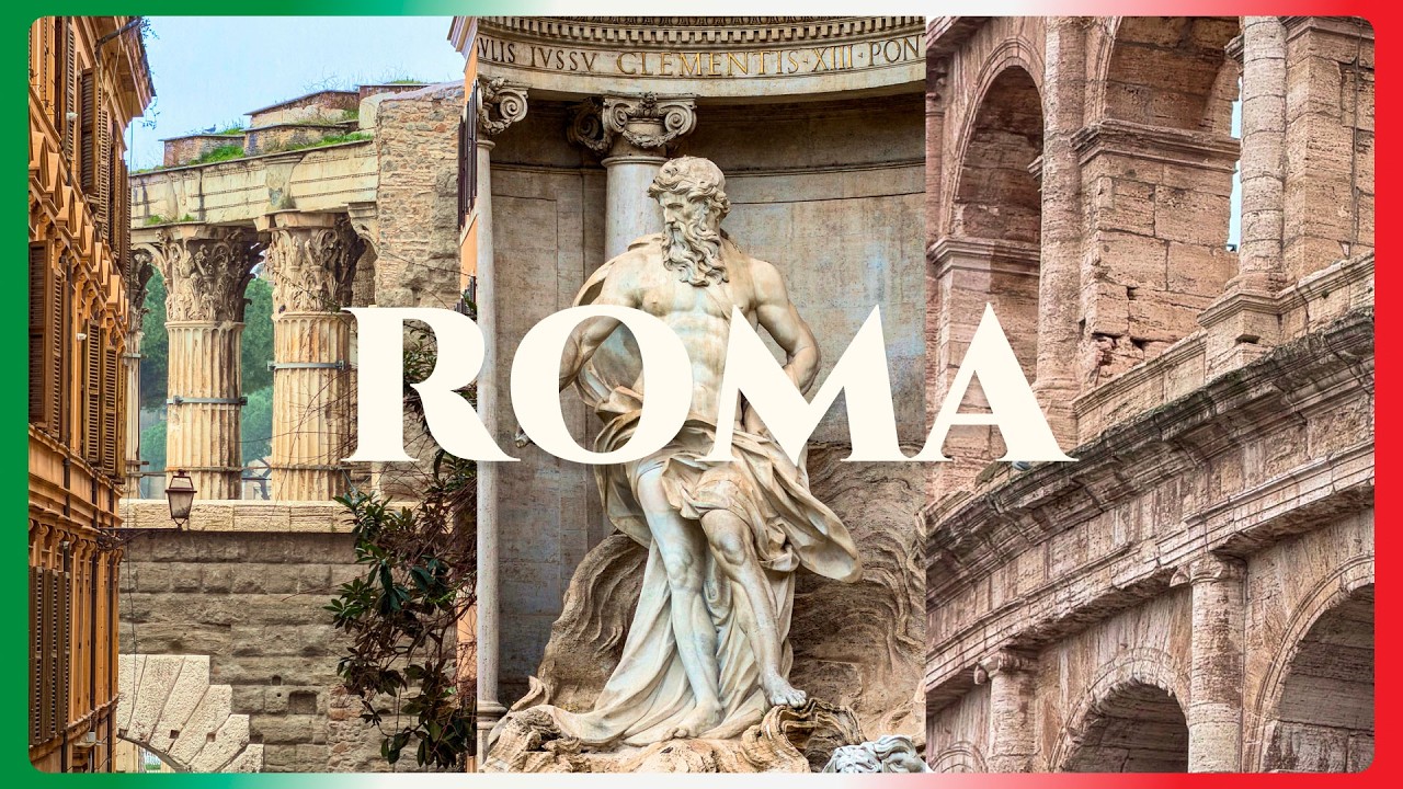 Roma, Italia 2026: Explorando las calles 🇮🇹 | Walking Tour (4K ASMR)