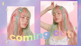 i’m gay! ☁️💗🌈 coming out, talking about comphet and past relationships