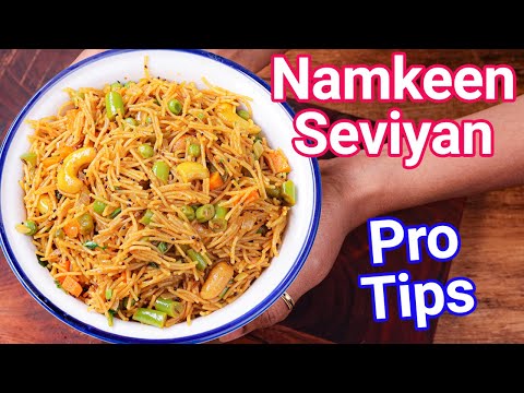 Namkeen Seviyan Upma - Pro Tips for Nonstick Semiya  Savory Vermicelli - Best Breakfast