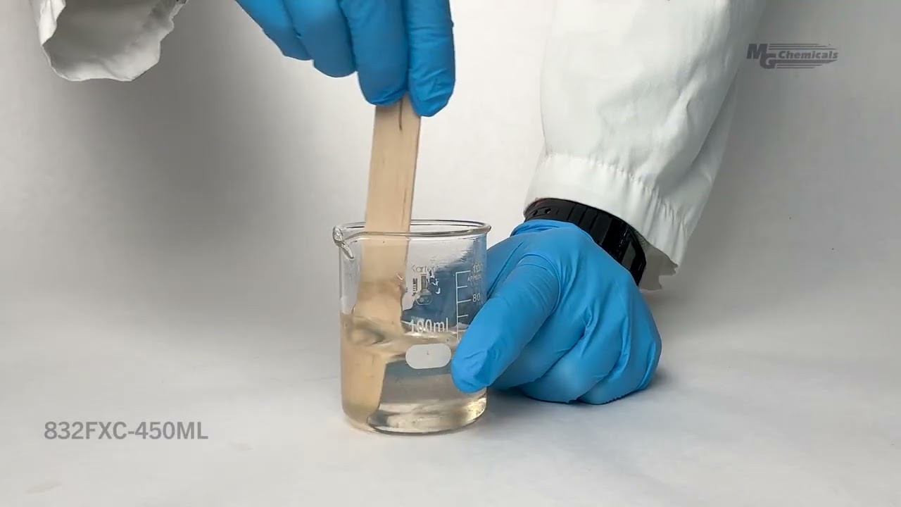 832FXC-450ML Clear Flexible Epoxy Resin Unboxing Video