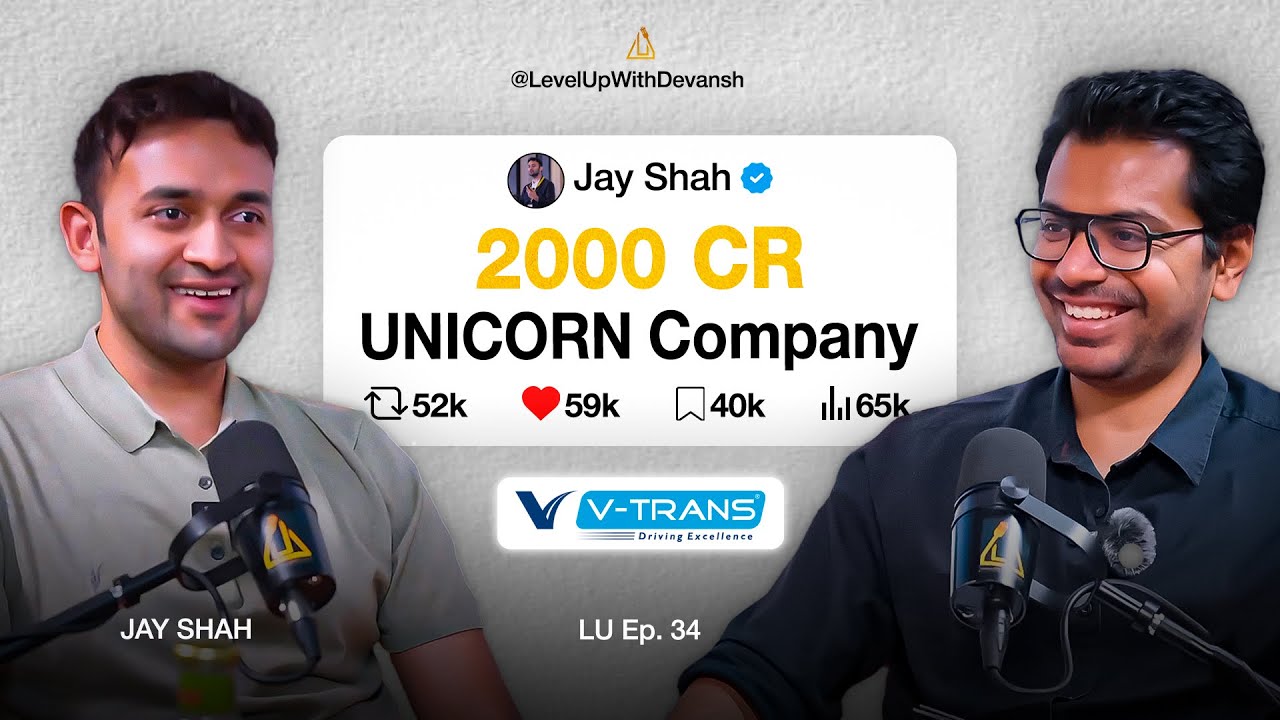 What's the REAL secret to Scaling a Rs.2,000 Cr Business? | Jay Shah X Devansh | Business Podcast