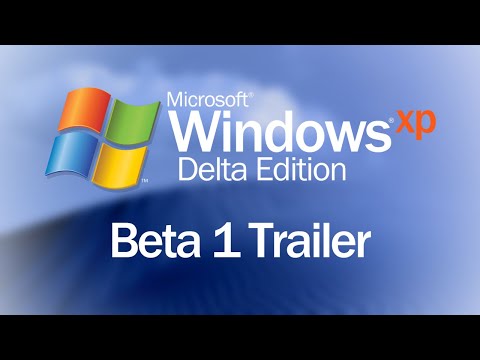 Windows XP Delta Edition Beta 1 Trailer 