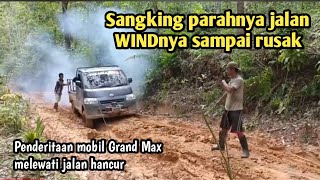 Sangking parahnya jalan WINDnya sampai rusak@danishtigaputra9181