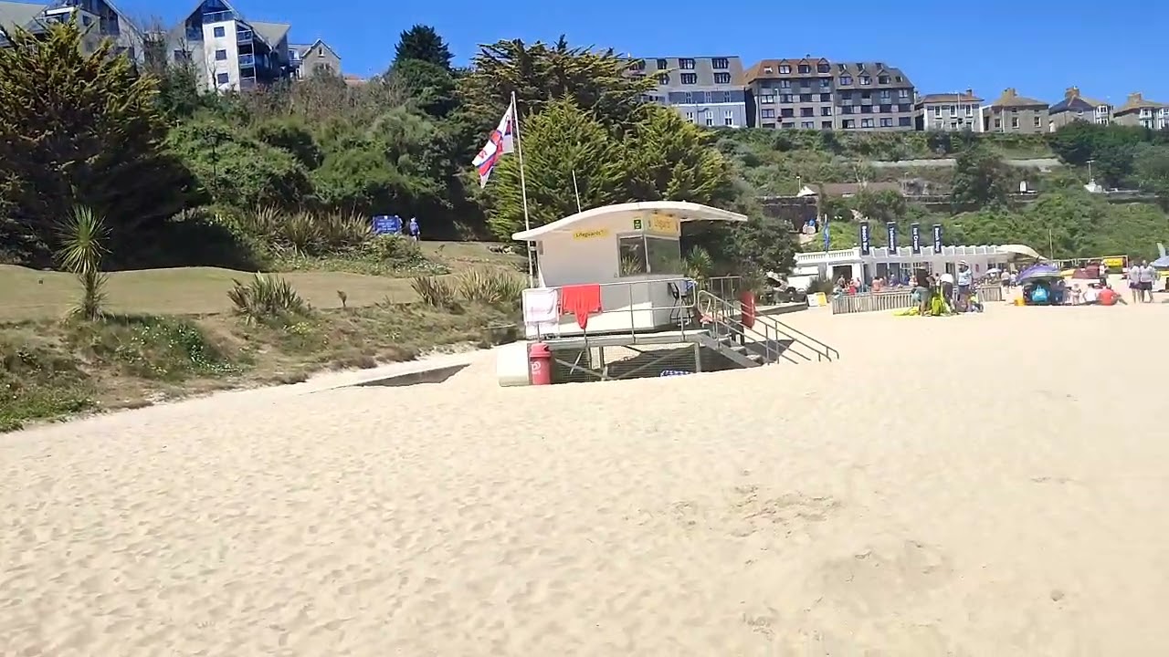 The best Porthminster beach in St.Ives Cornwall