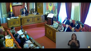 Pleno ordinario de Marzo de 2023 del Ayuntamiento de Badajoz