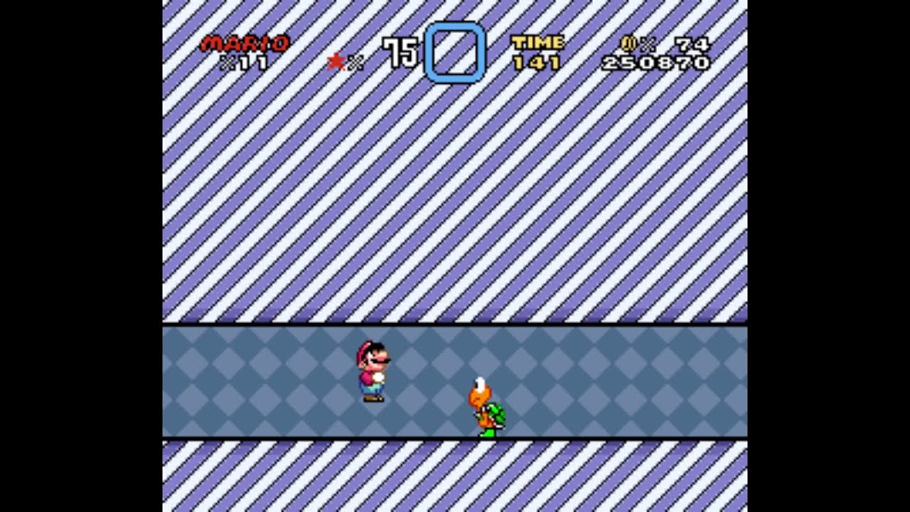 Smw Block Hit SMW - Invisible Solid Block in Switch Palace Corner - YouTube